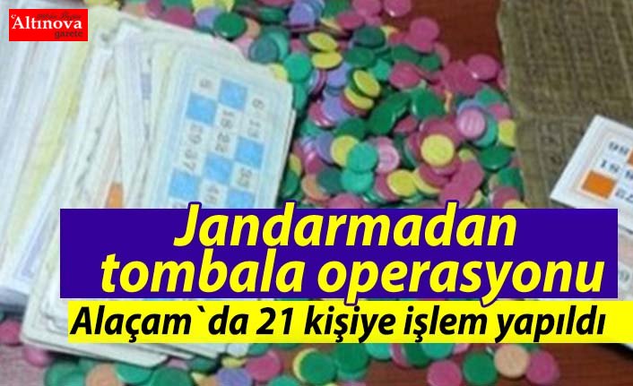 Alaçam'da kumar oynatıldığı iddiası