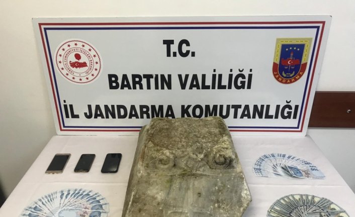 Bartın'da tarihi eser operasyonu