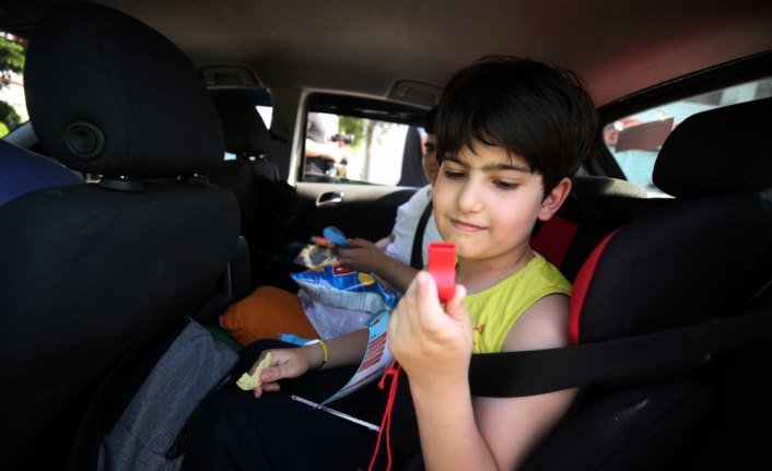 Çocuklardan ebeveynlerine trafik notu