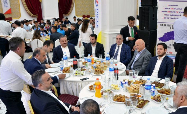 Dicle Elektrik çalışan ve yöneticileri iftarda buluştu