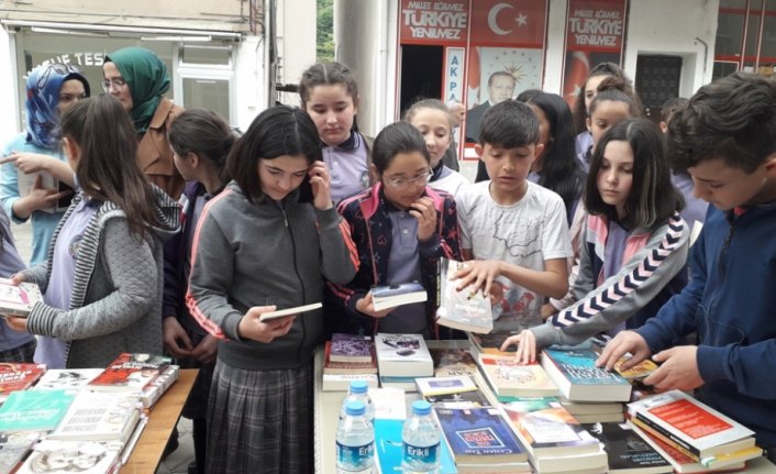 Doğankent'te okuma etkinliği