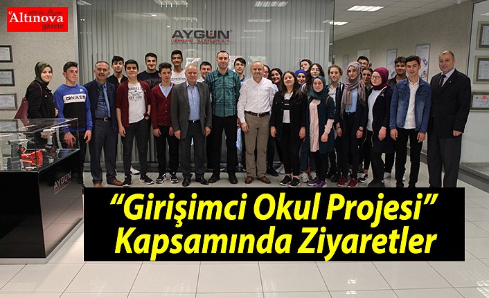 “Girişimci Okul Projesi” Kapsamında Ziyaretler