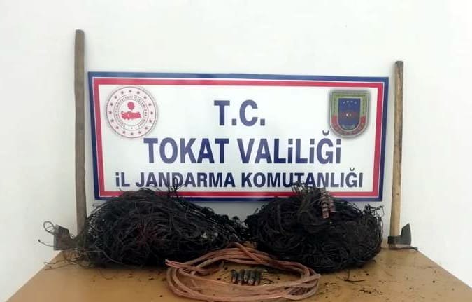 Jandarmadan 4 ilde kablo hırsızlarına yönelik operasyon