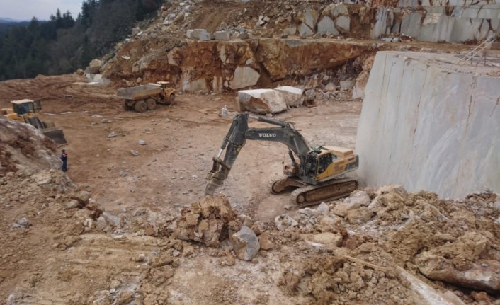 Kastamonu'da mermer ocağında göçük: 2 ölü