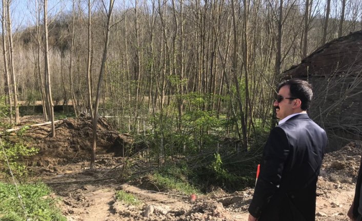 Kavak'ta doğal gaz çalışmaları sürüyor