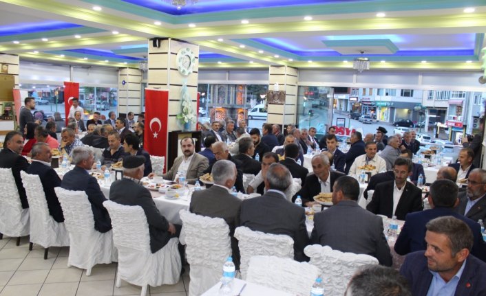 Kaymakam Pişkin muhtarlarla bir araya geldi