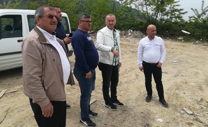 Keşap Belediyesi fakülte yolunda üst yapı çalışmalarına başladı