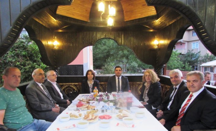 Ladik Kaymakam Vekili Çiftci'ye veda