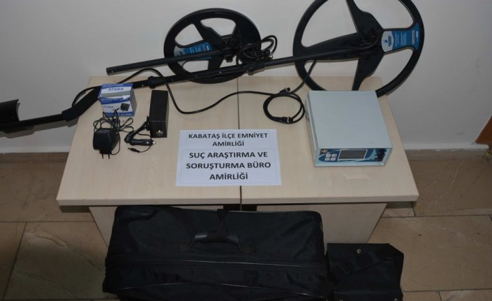 Ordu'da kaçak kazı yapan 3 kişi yakalandı