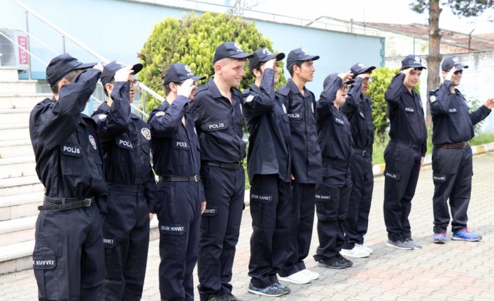 Özel çocukların polislik hayali gerçek oldu