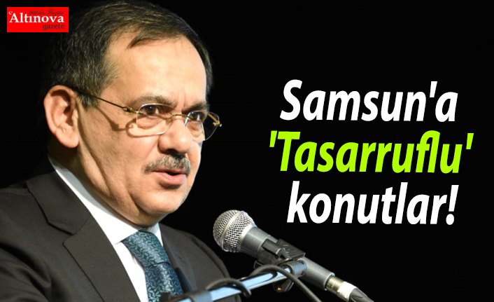 Samsun'a 'Tasarruflu' konutlar!