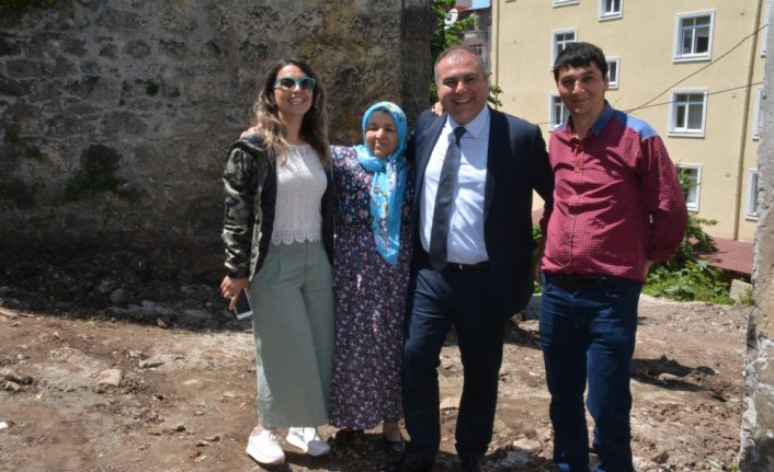 Şehit annesinin yol isteği yerine getirildi