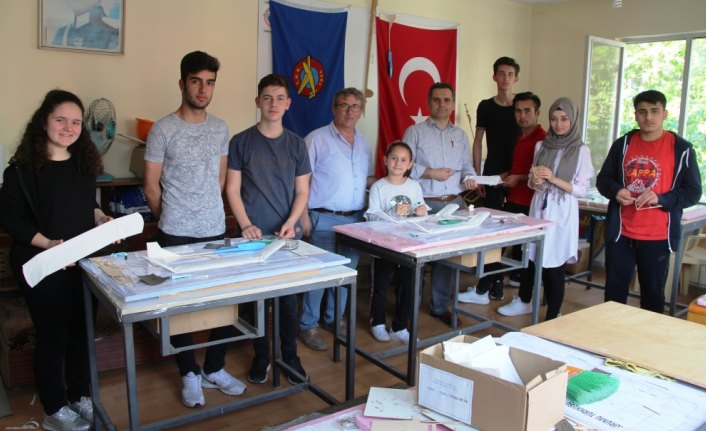 Taşova'da model uçak kursu düzenlendi