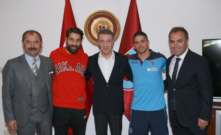 Trabzonspor'da Olcay Şahan ve Ibanez'e veda töreni yapıldı