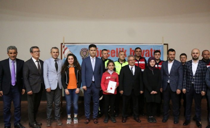 Trafik Haftası Resim Yarışması ödülleri sahiplerini buldu