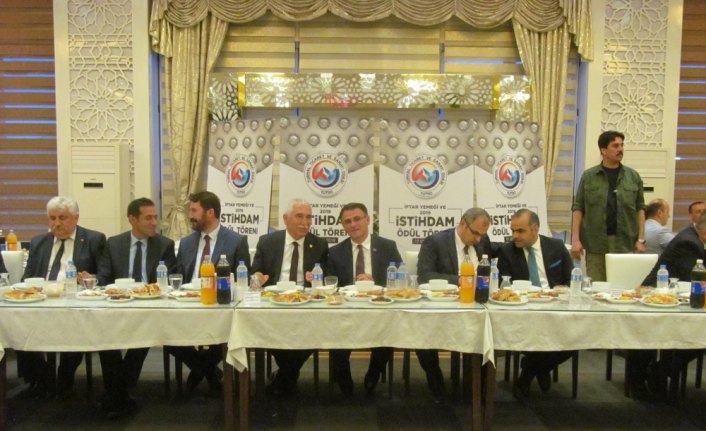 Turhal'da istihdama katkı sağlayanlara ödül