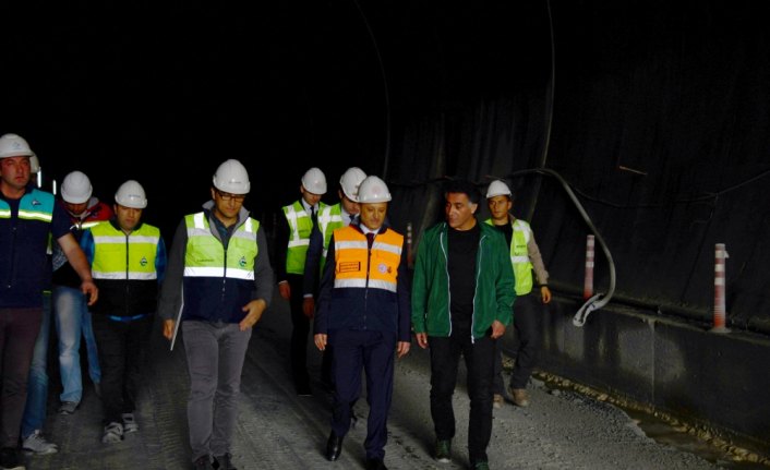 Yeni Zigana Tüneli'nde yüzde 60'a yaklaşıldı