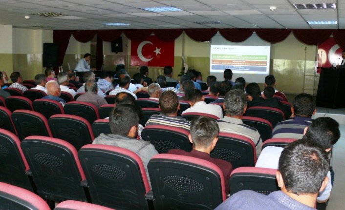 Yeşilyurtlu çiftçilere TKDK destekleri anlatıldı