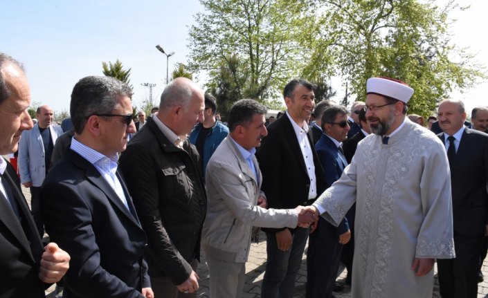 Yusuf Bahri Anadolu İmam Hatip Lisesi Tatbikat Camisi açılışı