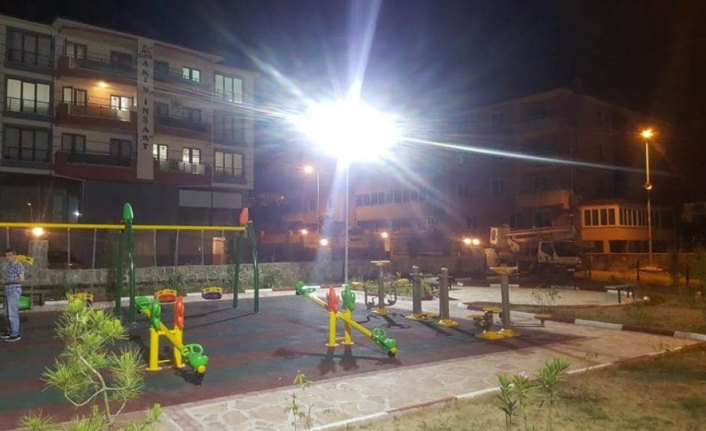 Bartın'da park çalışmaları