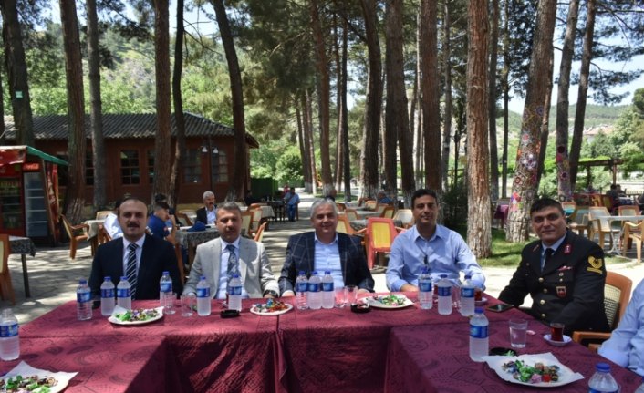 Boyabat'ta bayramlaşma töreni