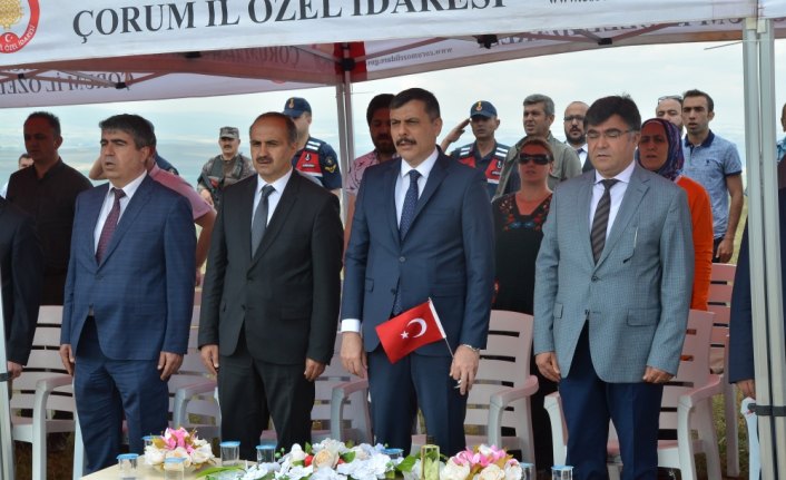 Çorum'da doğaya bin 500 keklik salındı