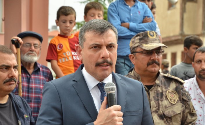 Çorum'daki köylülerin oturma eylemi