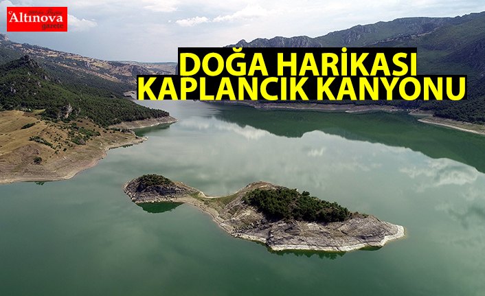Doğa harikası Kaplancık Kanyonu ziyaretçilerini bekliyor