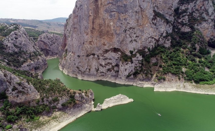 Doğa harikası Kaplancık Kanyonu ziyaretçilerini bekliyor