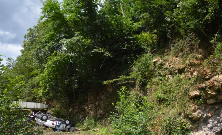 Giresun'da trafik kazası: 5 yaralı