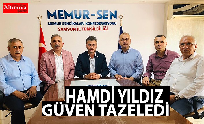 HAMDİ YILDIZ GÜVEN TAZELEDİ