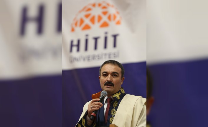 Hitit Üniversitesinde mezuniyet töreni