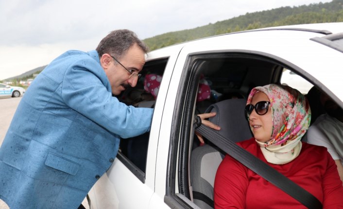 İçişleri Bakan Yardımcısı Çataklı trafik tedbirlerini denetledi