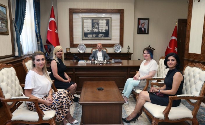 Kadın girişimcilerden Vali Varol'a ziyaret