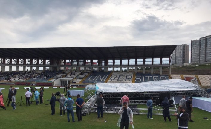 Karabük'te sağanak ve fırtına