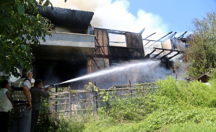Kastamonu'da yangın