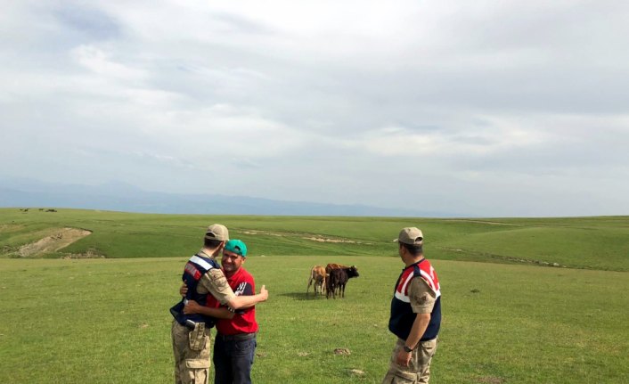 Kayıp hayvanları jandarma buldu