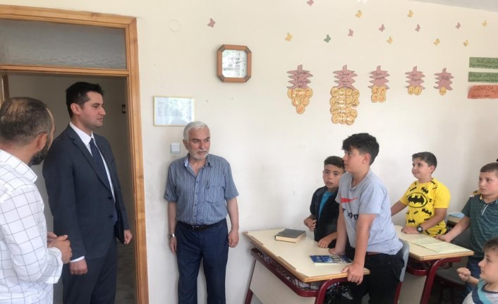 Kaymakam Vekili Şenay'dan Kur'an kursuna ziyaret