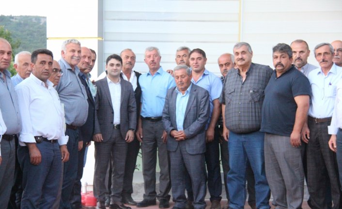 Kaymakam Yenidünya için veda yemeği düzenlendi