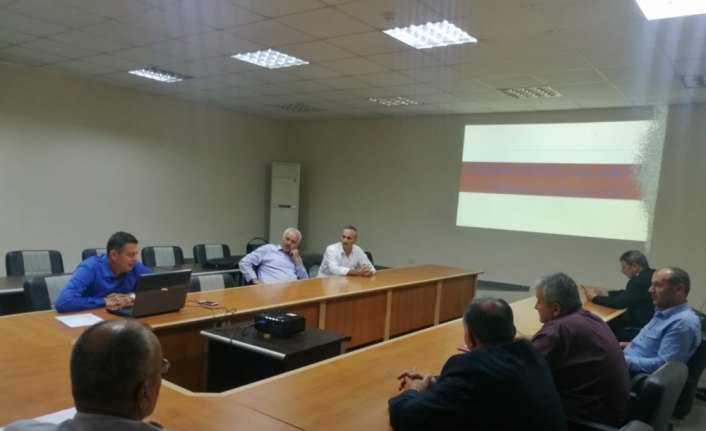 Kaynaşlılı muhtarlara fındık eğitimi