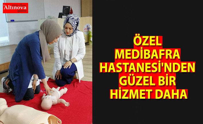 ÖZEL MEDİBAFRA HASTANESİ'NDEN GÜZEL BİR HİZMET DAHA
