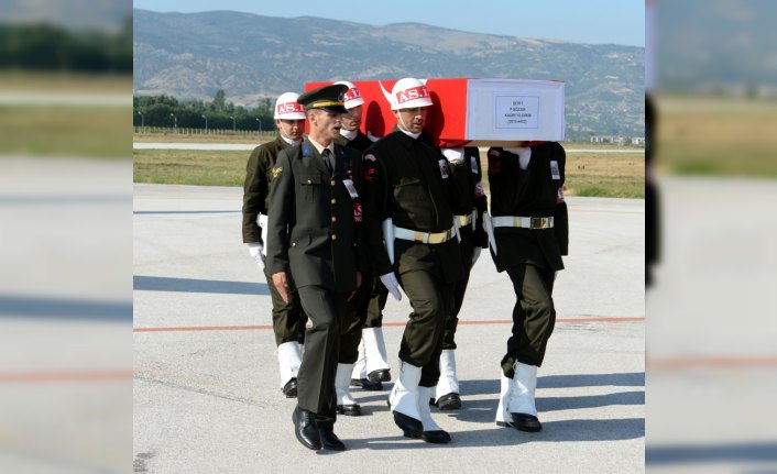 Şehit Kadir Yıldırım son yolculuğuna uğurlandı