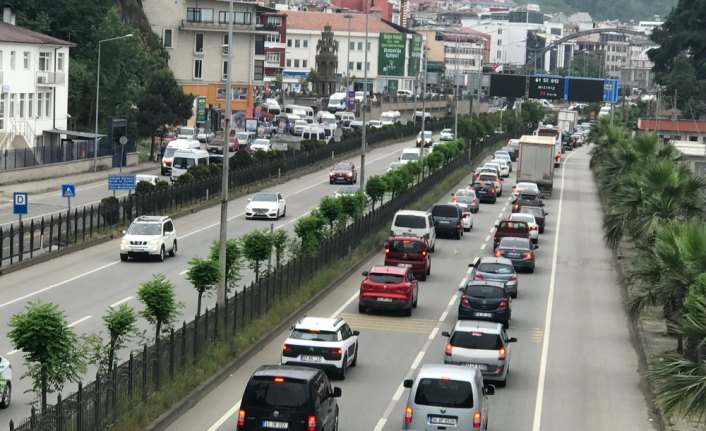 Tatilciler dönüş yolunda