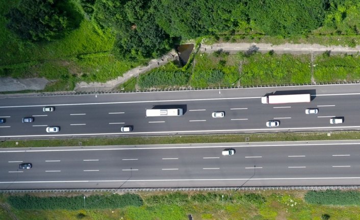 Tatilciler dönüş yolunda