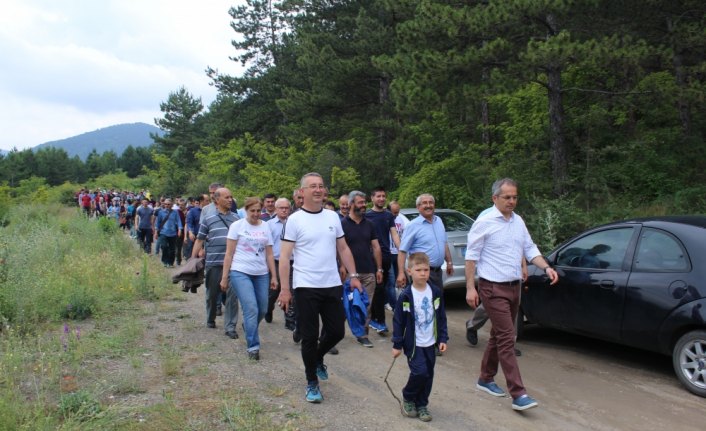 Tosya'da öğretmenler doğayla buluştu