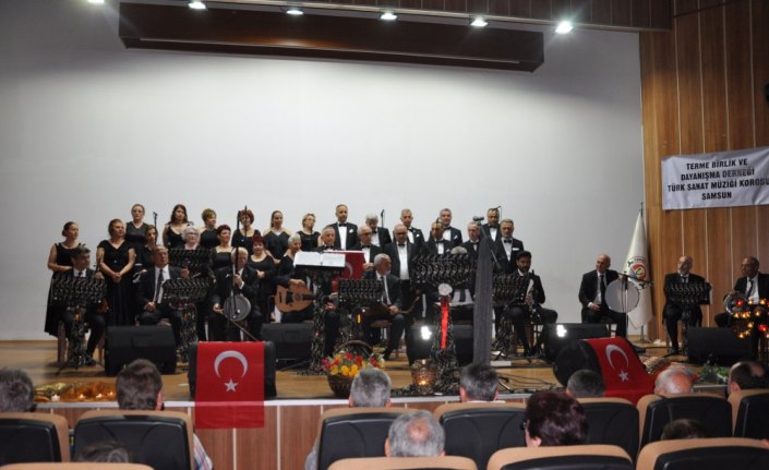 Türk Sanat Müziği Korosu'ndan Terme'de konser