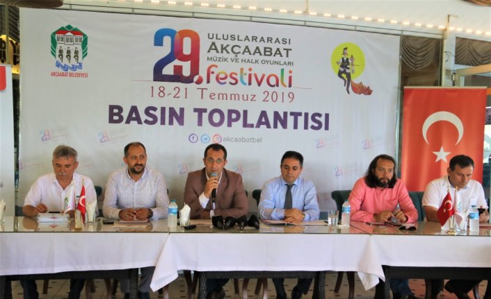 29. Uluslararası Akçaabat Müzik ve Halk Oyunları Festivali düzenlenecek