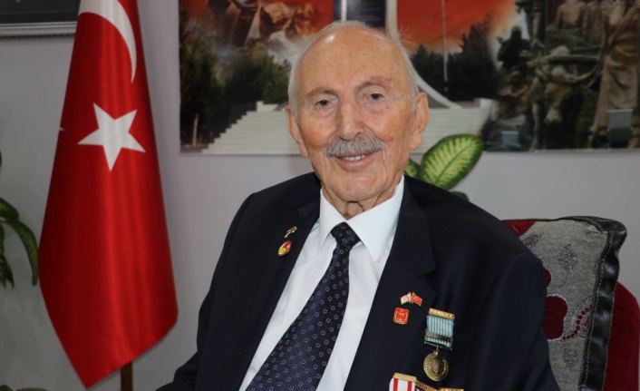 96 yaşında gazilerin hizmetinde