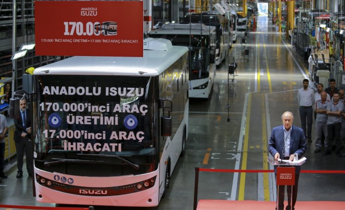 Anadolu Isuzu 170 bininci aracını üretti
