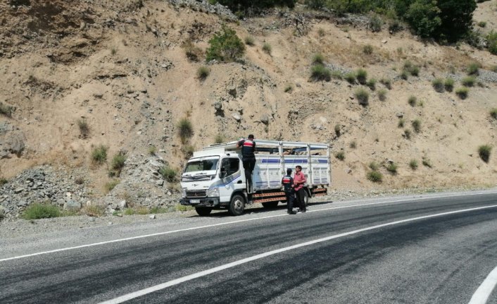 Artvin'de belgesiz hayvan sevkiyatı yapan 8 kişiye ceza